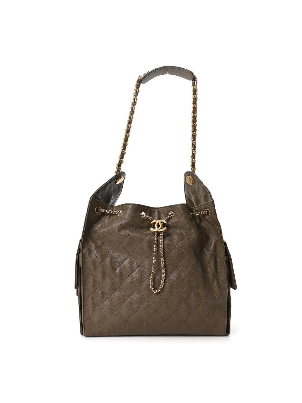 Caviar Quilted Medium Chanel 25 Handbag #298905C84B